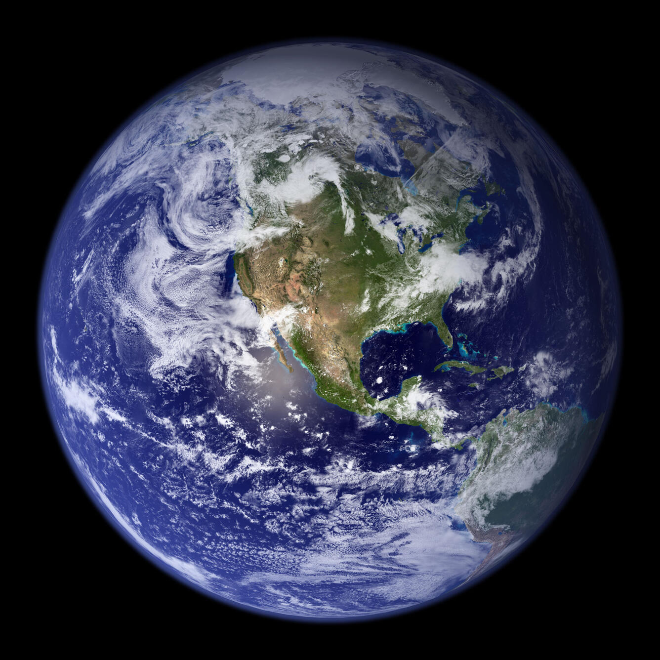 A picture of the planet earth